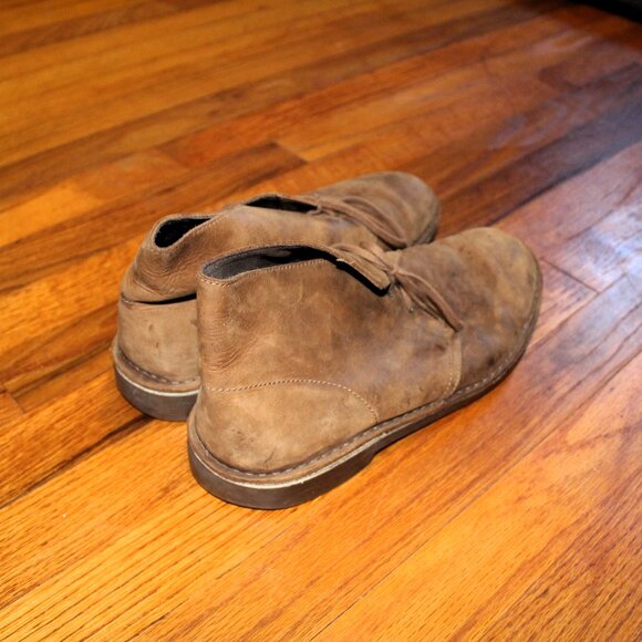 Clarks Desert Boots | Men’s Size 12 | Tan Leather Chukka Boots - Picture 3 of 11